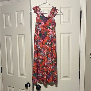 Wonder Nation Floral Sleeveless Maxi Dress
